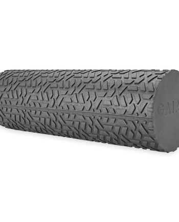 Gaiam Restore Compact Textured Foam Roller for Muscle Repair and Exercise – 12”L X 4" Diameter Massager Roller – Ideal for Improved Circulation and Easing Muscle Tension