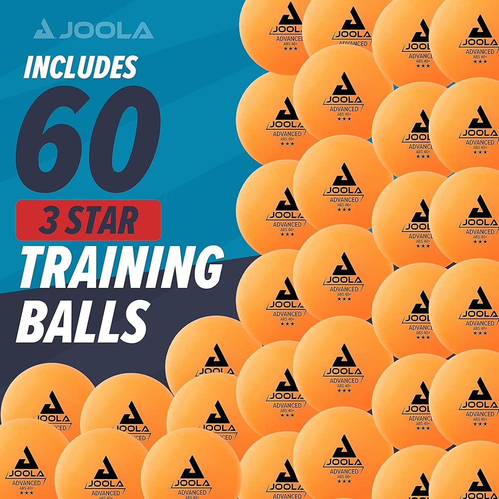JOOLA Training 40+mm Balls, 60 Count (Pack of 1)