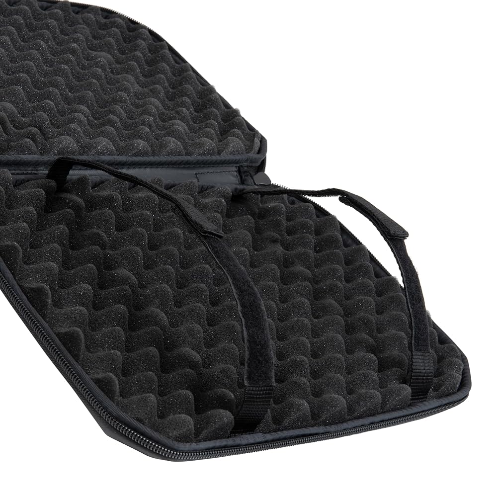 Allen Company EXO™ Hard Case Pistol Gun Safe Storage Box - Lockable Military Grade Protection for 12" Handguns - Tactical Shooting Range Case