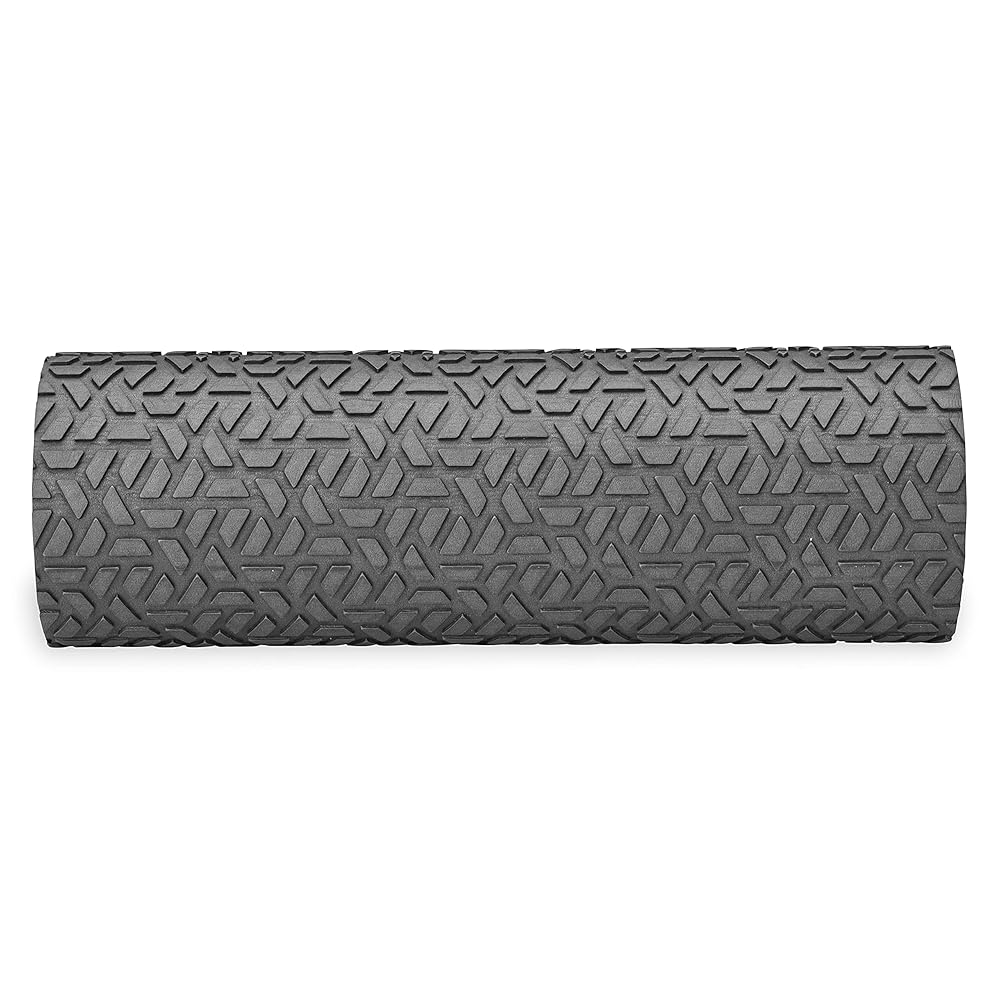 Gaiam Restore Compact Textured Foam Roller for Muscle Repair and Exercise – 12”L X 4" Diameter Massager Roller – Ideal for Improved Circulation and Easing Muscle Tension