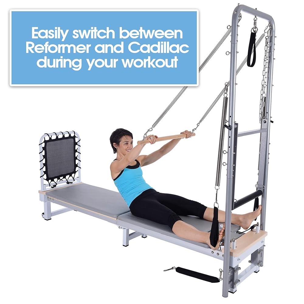 AeroPilates Precision Series Reformer 610 with Optional Cadillac (Reformer 610 with Cadillac)