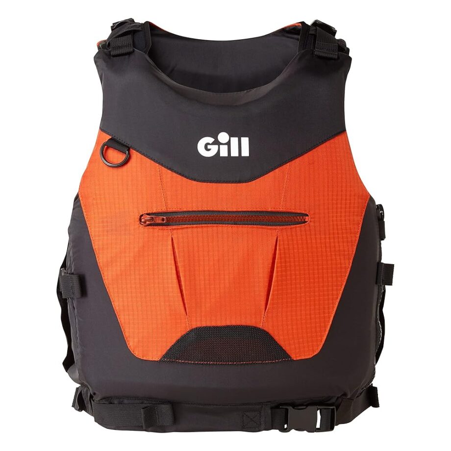 GILL US Coast Guard Approved Side Zip Personal Flotation Device PFD - Ideal for use with All Watersports Sailing, Paddle Sports, Paddleboard, Kayaking & Canoeing
