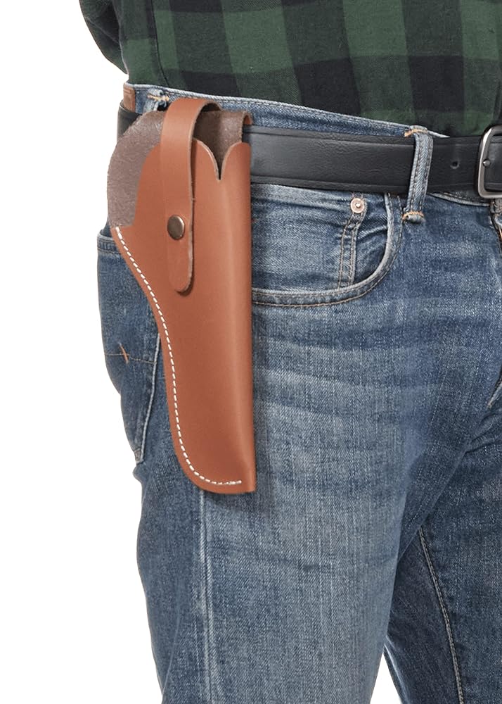 Allen Company Red Mesa Leather Hip Holster, Right-Hand