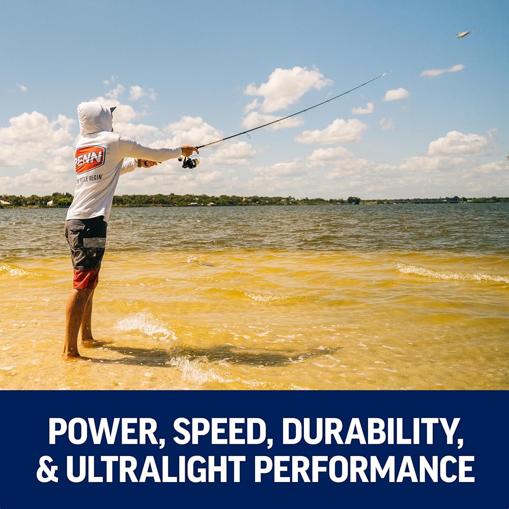 PENN Pursuit IV Inshore Spinning Fishing Reel, Size 3000, HT-100 Front Drag, Max of 12lb, 5 Sealed Stainless Steel Ball Bearing System, Built with Carbon Fiber Drag Washers, Black Silver