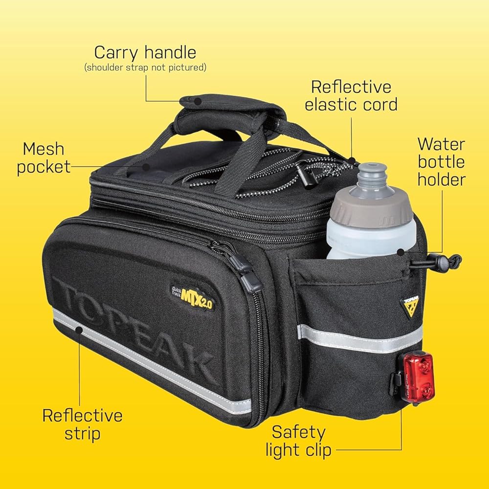 Topeak MTX 2.0 TrunkBag DXP with Expandable Panniers