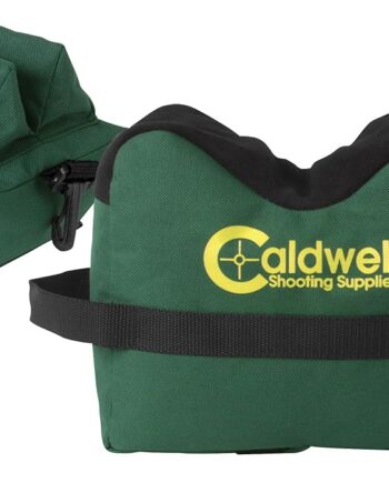 Caldwell DeadShot Boxed Combo Front and Rear Bag with Durable Construction and Water Resistance for Outdoor, Range, Shooting and Hunting