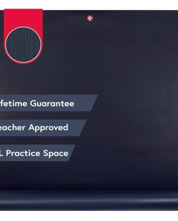 Manduka PRO Long & Wide Yoga Mat 79" - 6mm | Lifetime Durability | Hygienic Construction | Premium Studio Quality | XL for More Practice Space | 79 x 52 inches | Midnight