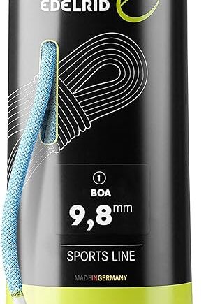 EDELRID Boa 9.8mm Dynamic Climbing Rope - Blue 70m
