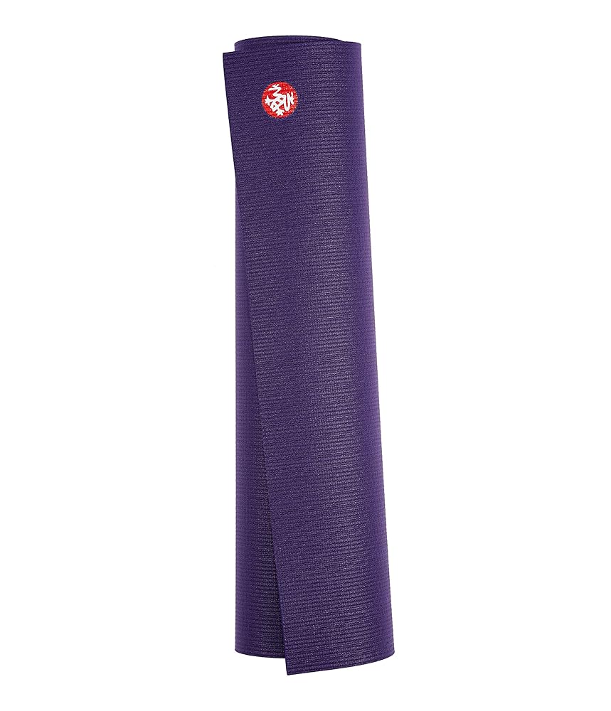 Manduka PRO Yoga Mat – Premium 6mm Thick Mat, High Performance Grip, Support and Stability in Yoga, Pilates, Gym, FitnessStandard, 71 Inches, Purple Color