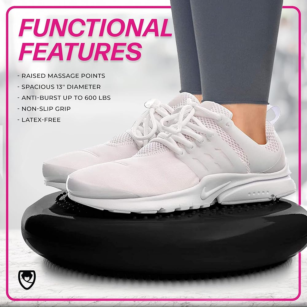 Stability Wobble Cushion Balance Disk Black