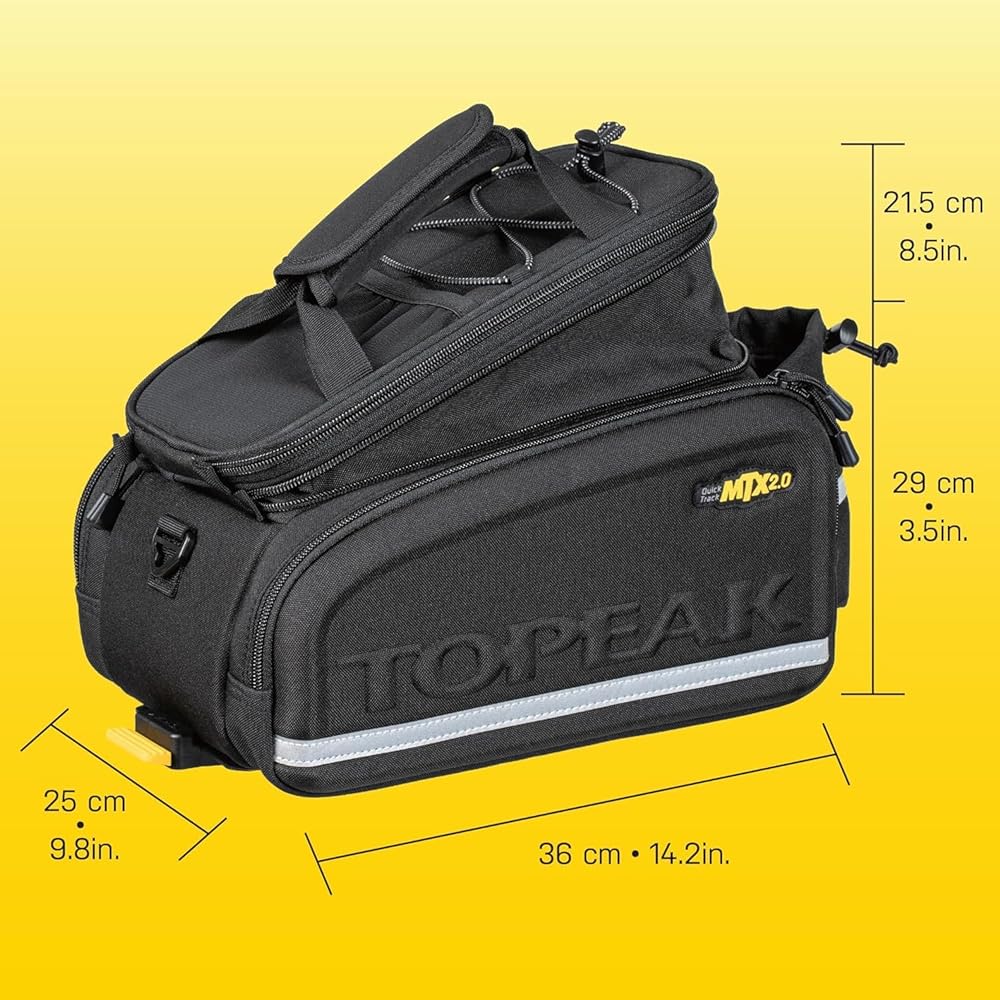Topeak MTX 2.0 TrunkBag DX with QuickTrack System