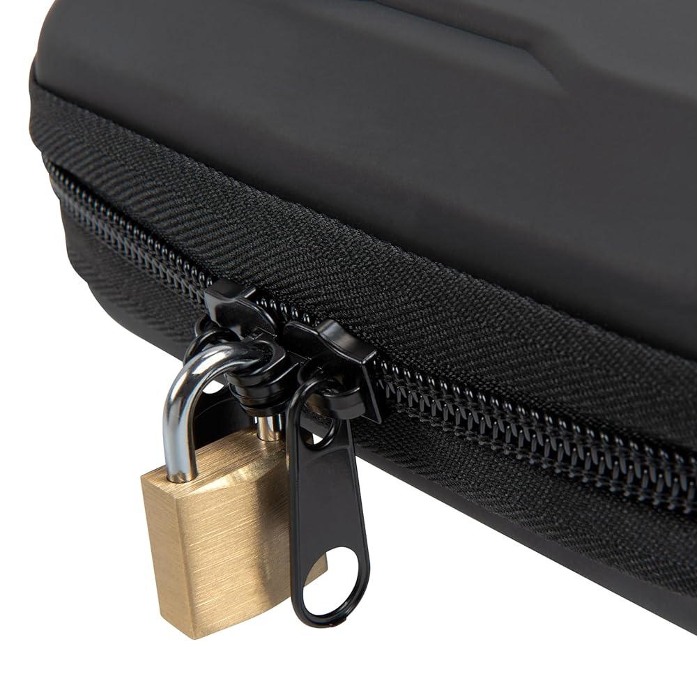 Allen Company EXO™ Hard Case Pistol Gun Safe Storage Box - Lockable Military Grade Protection for 12" Handguns - Tactical Shooting Range Case