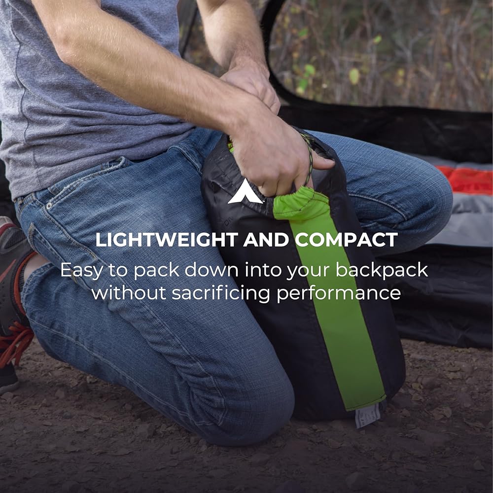 TETON Sports Trailhead, 20 Degree Sleeping Bag; Lightweight, Warm Mummy Sleeping Bag, Camping, Backpacking, Hiking