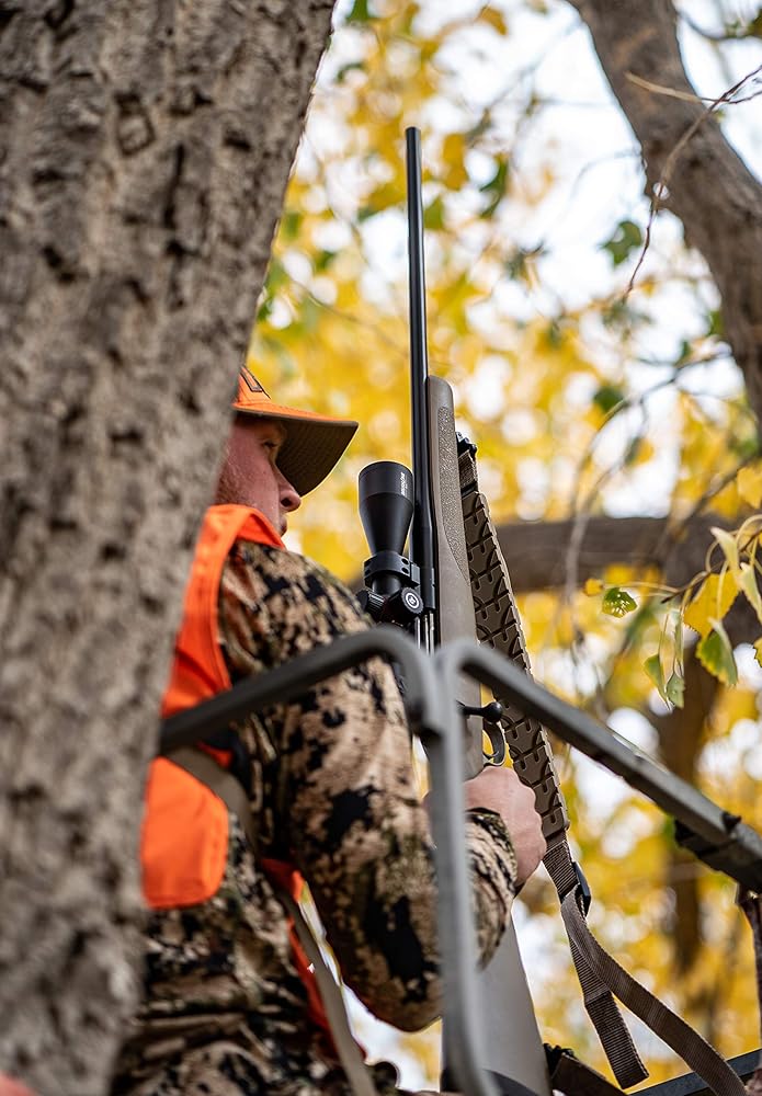 Caldwell Max Grip Slim Sling with Sling Swivel Studs and Adjustable Overmolded Strap for Shooting, Hunting and Range