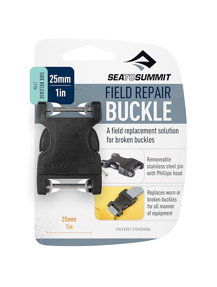 Sea to Summit Field Repair Buckle - Side Release 2 Pin 1" / 25mm