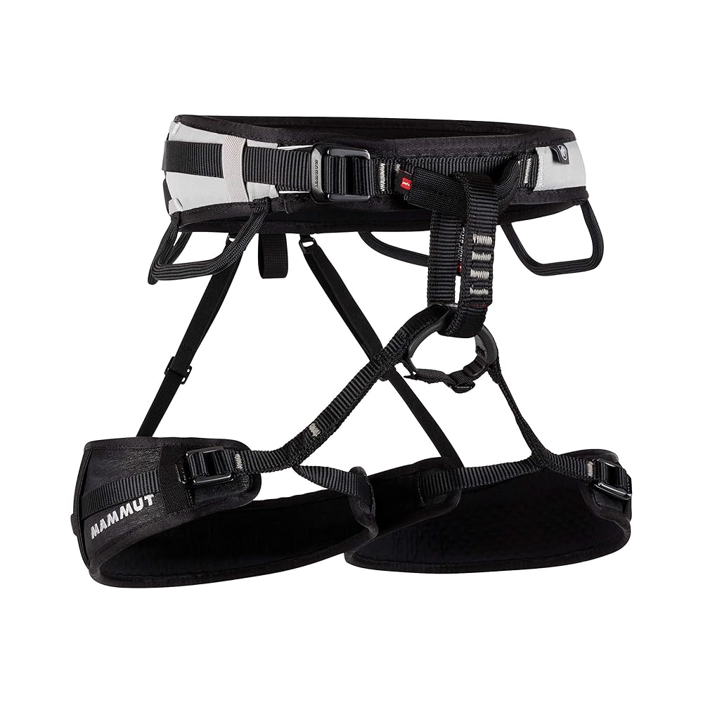 Mammut Ophir 3 Slide Harness - Men's Black/Marble Small