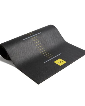 TRX Suspension Training Mat - Non-Slip Gym Mat, Black, 72" x 24"