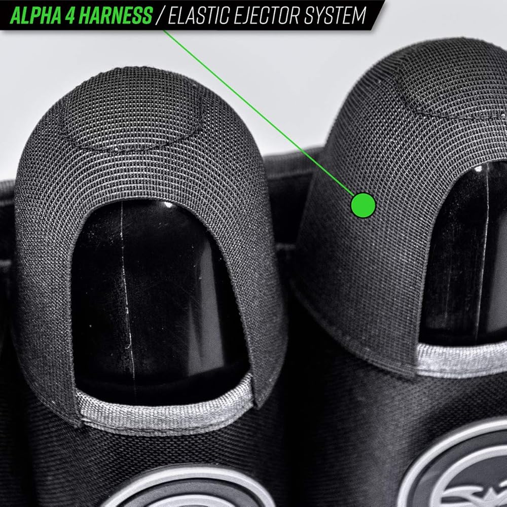 Valken Alpha 4 Pod Paintball Harness (Red)