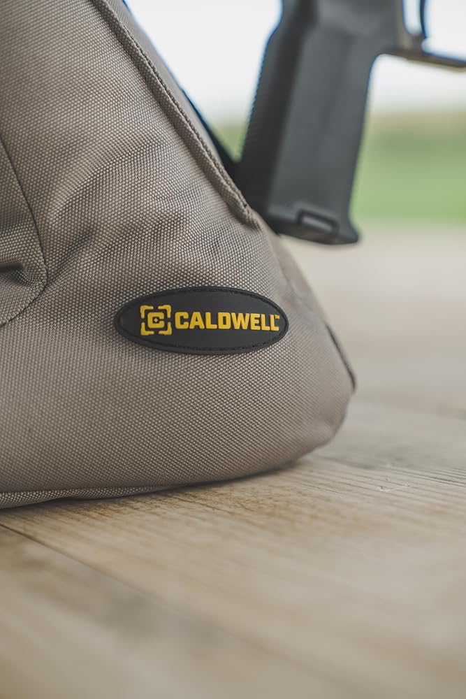 Caldwell Tactical DeadShot Combo Filled Shooting Front, Rear Rests with Adjustable Height for Rifles, Range, Hunting