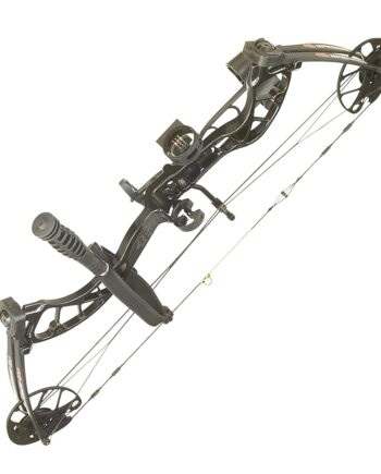 PSE ARCHERY Uprising Compound Bow-Set-Hunting Bow and Arrow - Right Hand - Black - 27-50