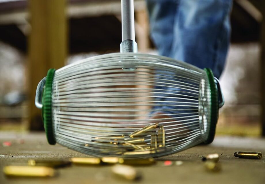 Caldwell Brass Retriever with Collapsible Design and Basket Separator for Target Shooting, Range, and Reloading