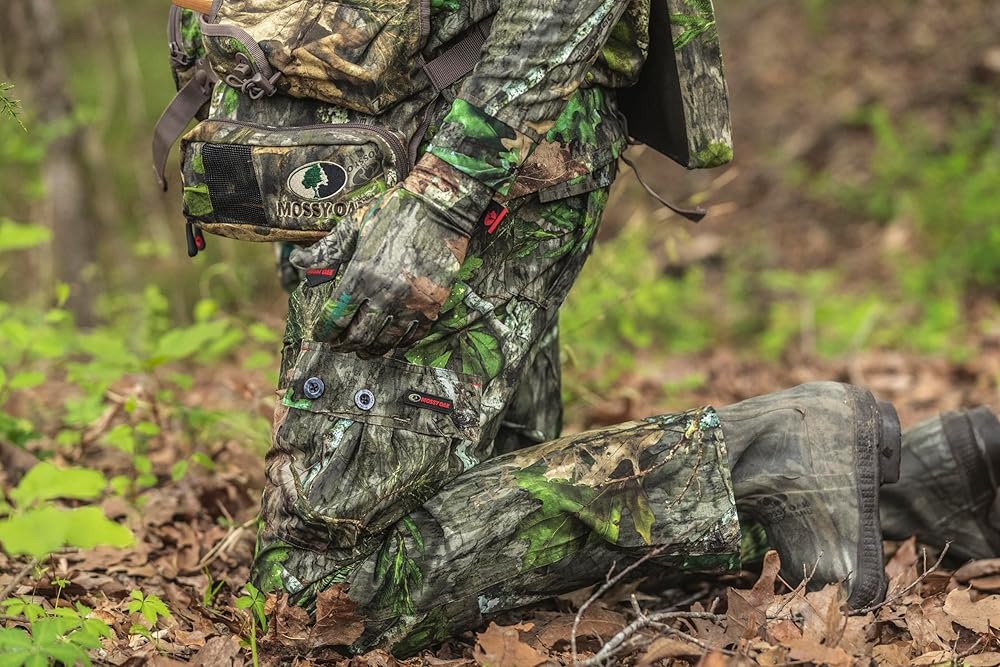Mossy Oak Lightweight Camo Hunting Gloves