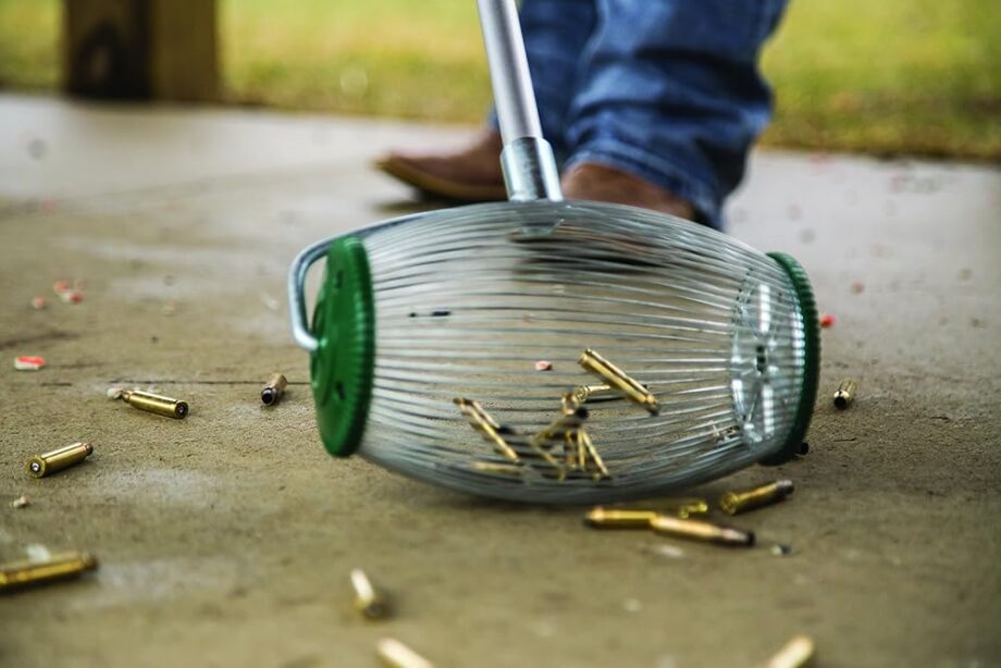 Caldwell Brass Retriever with Collapsible Design and Basket Separator for Target Shooting, Range, and Reloading
