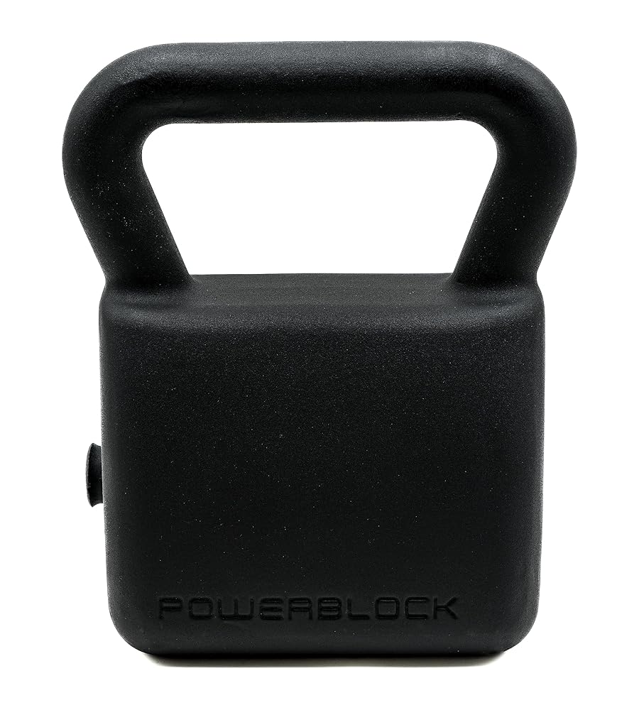 PowerBlock Pro Adjustable Heavy Kettlebell – 35-62 lb. Weight Set, Durable Long Lasting Build, Weights for Home & Commercial Gyms, Adjustable Kettlebell Weights