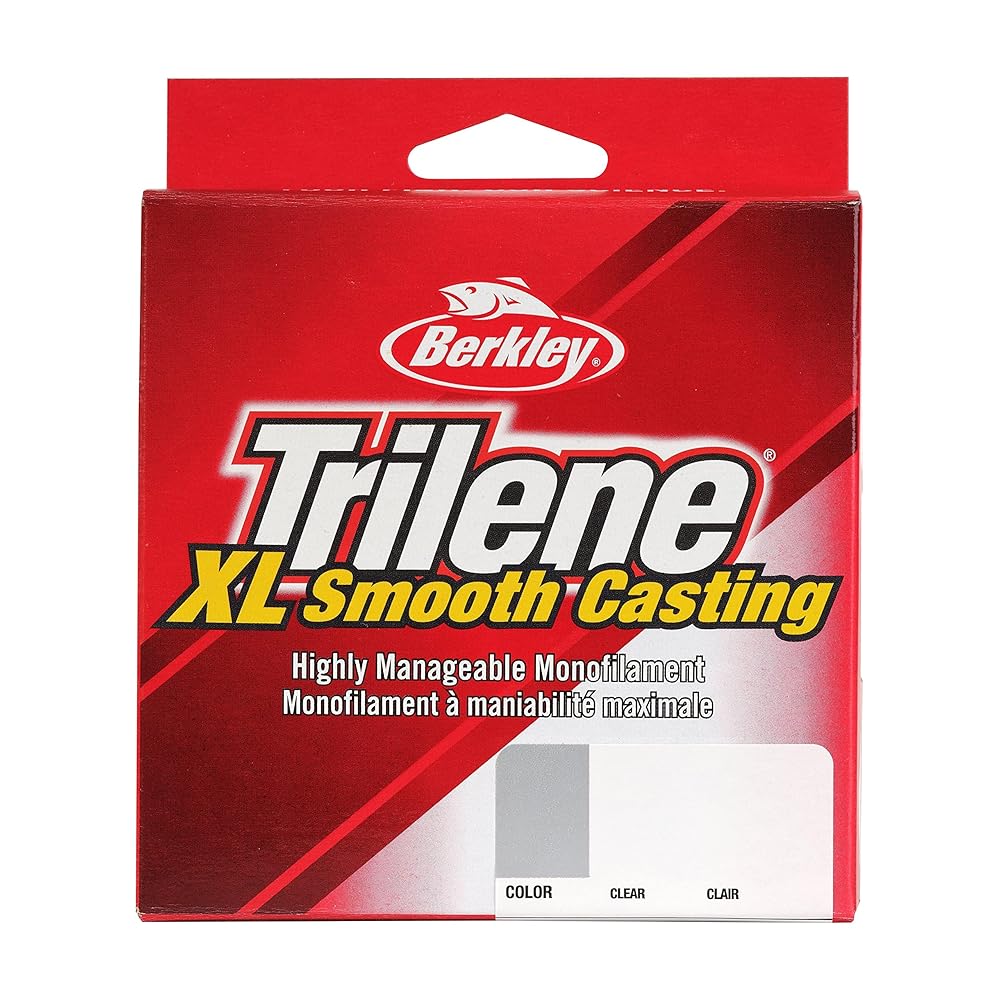 Ugly Stik Dock Runner Spinning Reel and Fishing Rod Combo & Berkley Trilene® XL®, Clear, 6lb | 2.7kg, 330yd | 301m Monofilament Fishing Line, Suitable for Freshwater Environments