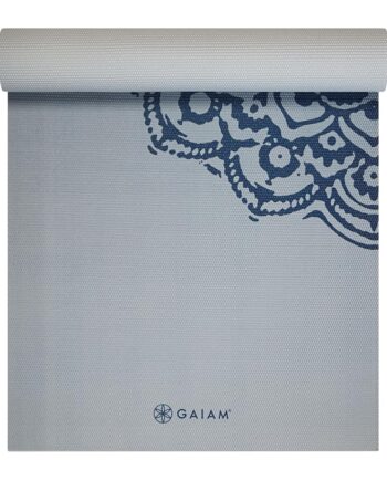 Gaiam Yoga Mat - Premium 6mm Print Extra Thick Non Slip Exercise & Fitness Mat for All Types of Yoga, Pilates & Floor Workouts (68"L x 24"W x 6mm Thick)