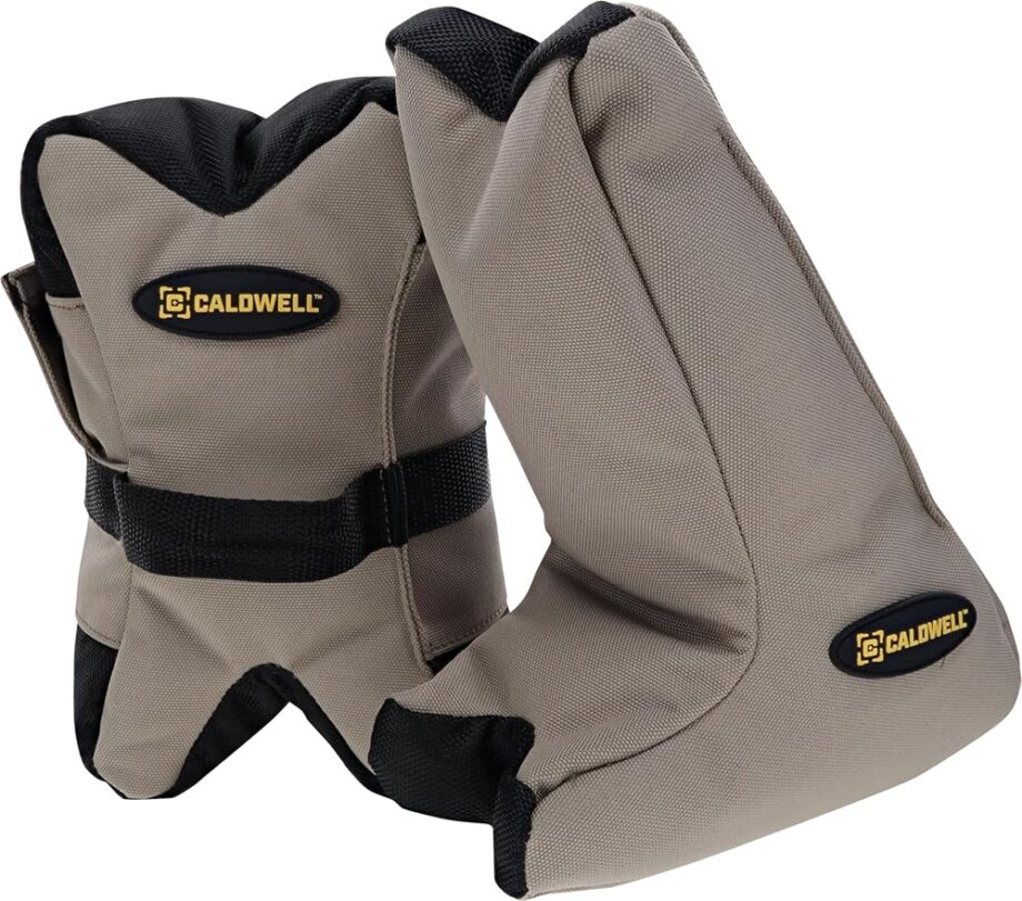 Caldwell Tactical DeadShot Combo Filled Shooting Front, Rear Rests with Adjustable Height for Rifles, Range, Hunting