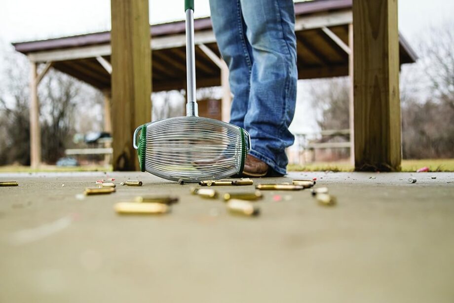 Caldwell Brass Retriever with Collapsible Design and Basket Separator for Target Shooting, Range, and Reloading