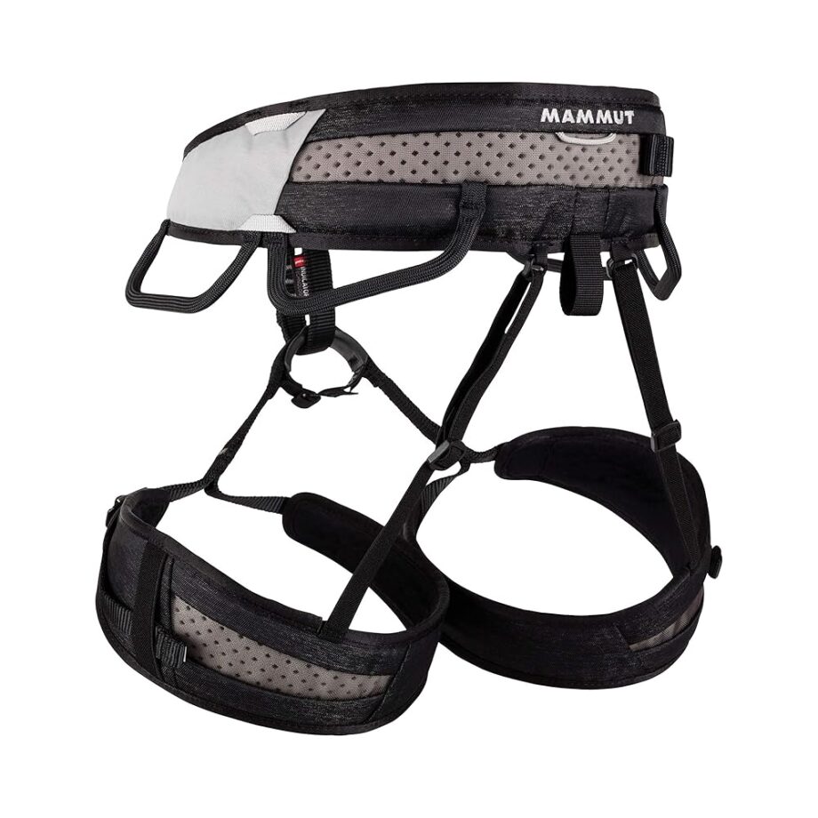Mammut Ophir 3 Slide Harness - Men's Black/Marble Medium