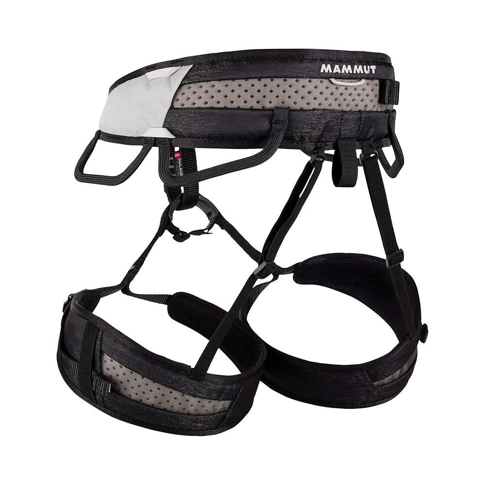 Mammut Ophir 3 Slide Harness - Men's Black/Marble Small