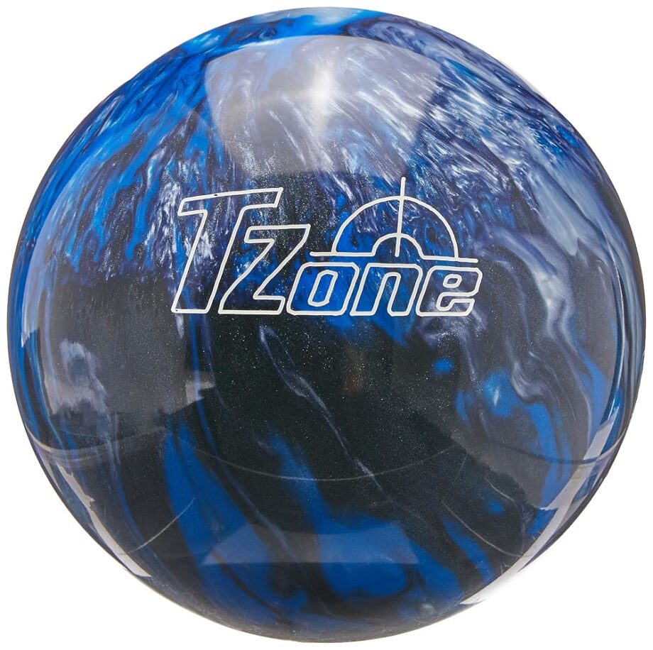 Brunswick TZone Indigo Swirl Bowling Ball (12-Pounds)